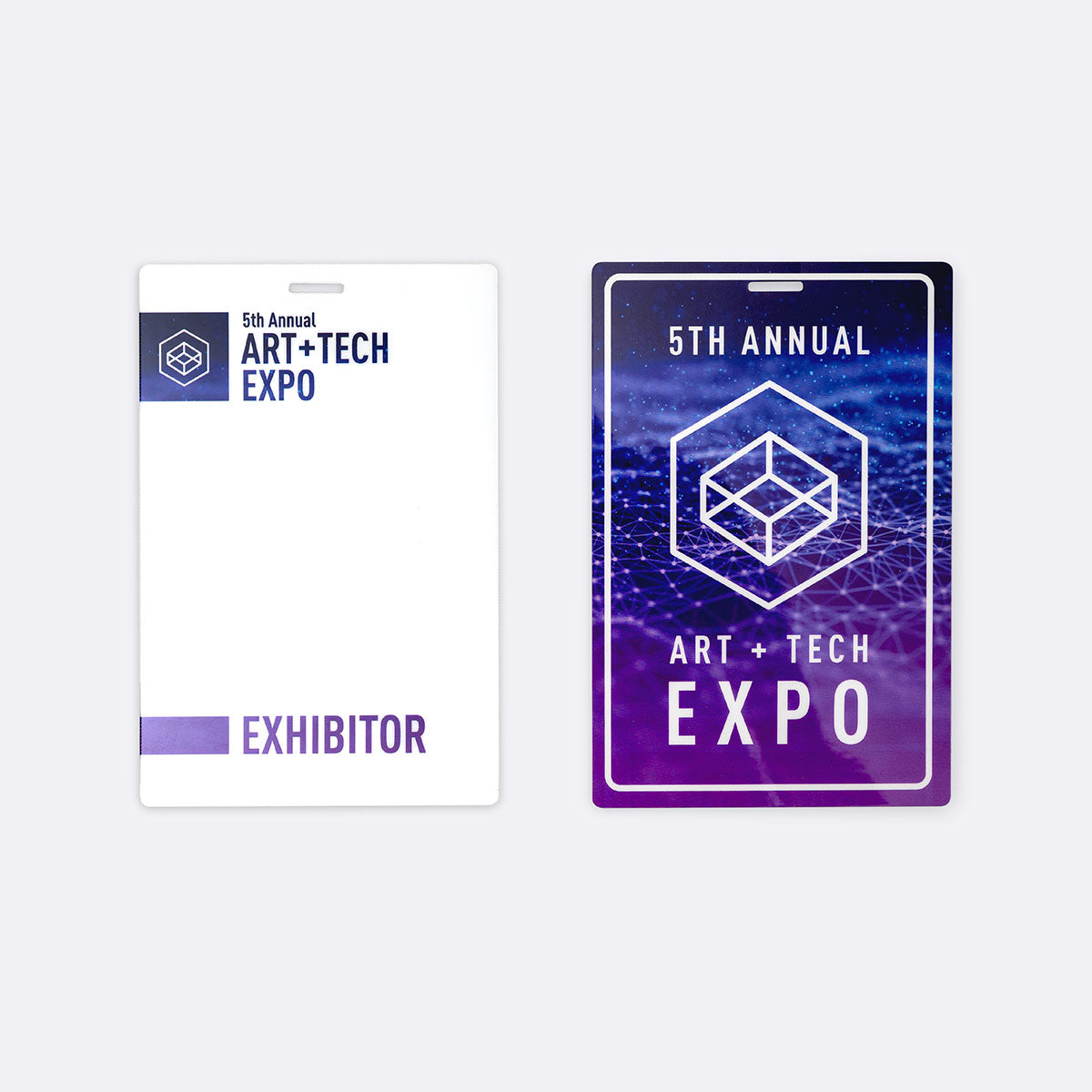 4" x 6" Plastic - Event Badge