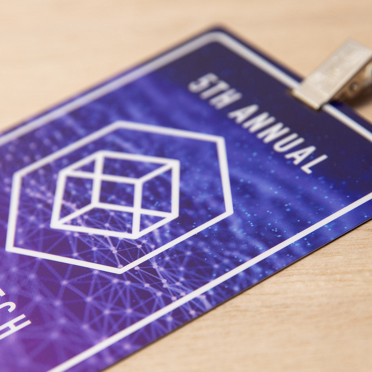 4" x 6" Plastic - Event Badge